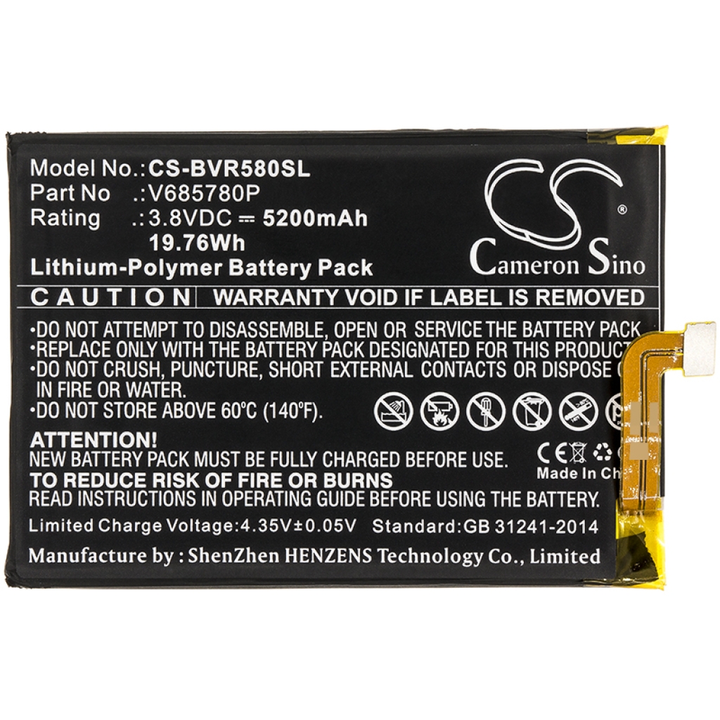 Mobile Phone Battery Blackview CS-BVR580SL