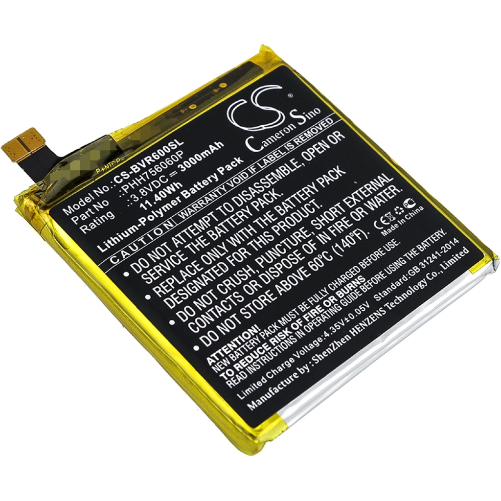 Compatible battery replacement for Blackview PHH756060P