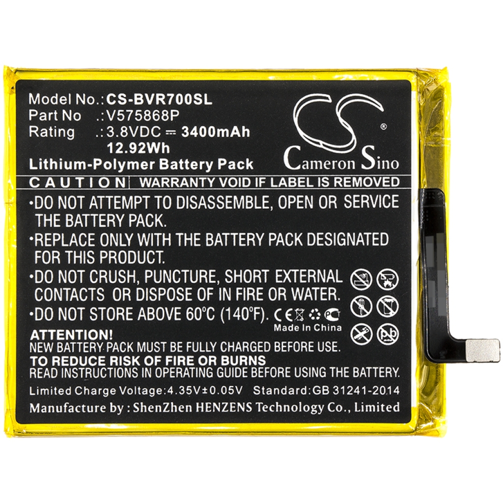 Batteries Remplace V575868P