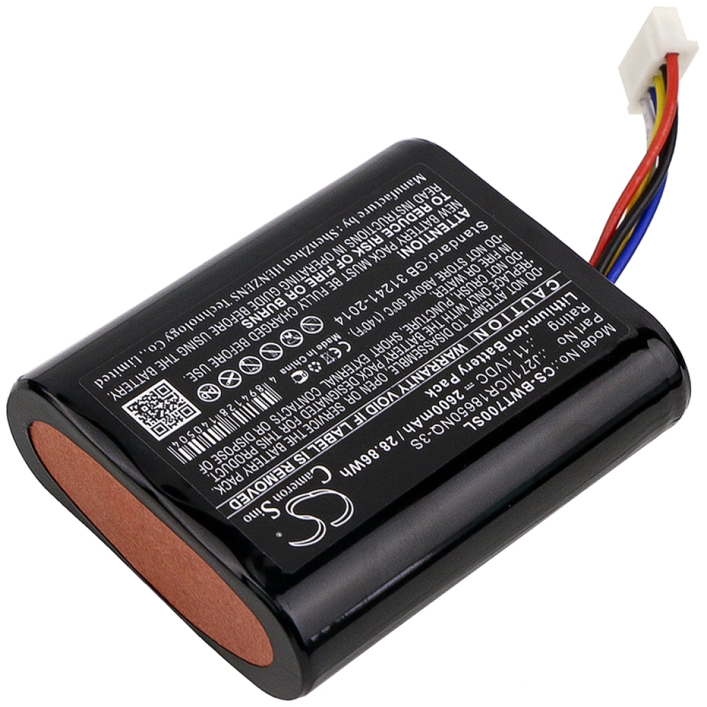 Compatible battery replacement for Bowers 