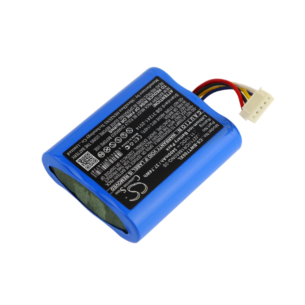 Compatible battery replacement for Bowers