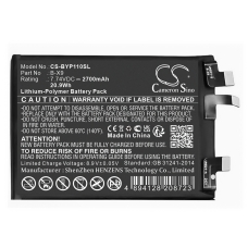 Compatible battery replacement for Vivo B-X9