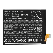 Compatible battery replacement for Vivo BA17