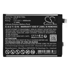 Compatible battery replacement for Vivo B-Z7