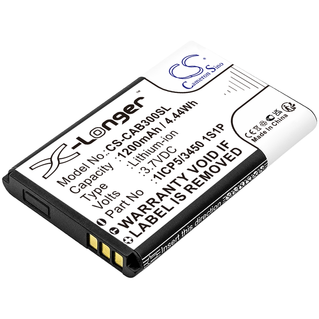 Compatible battery replacement for Manta 1ICP5/3450 1S1P