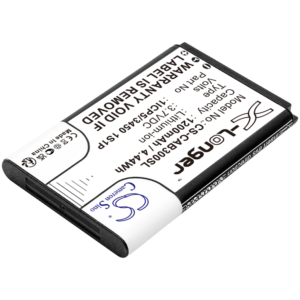 Compatible battery replacement for Manta 1ICP5/3450 1S1P