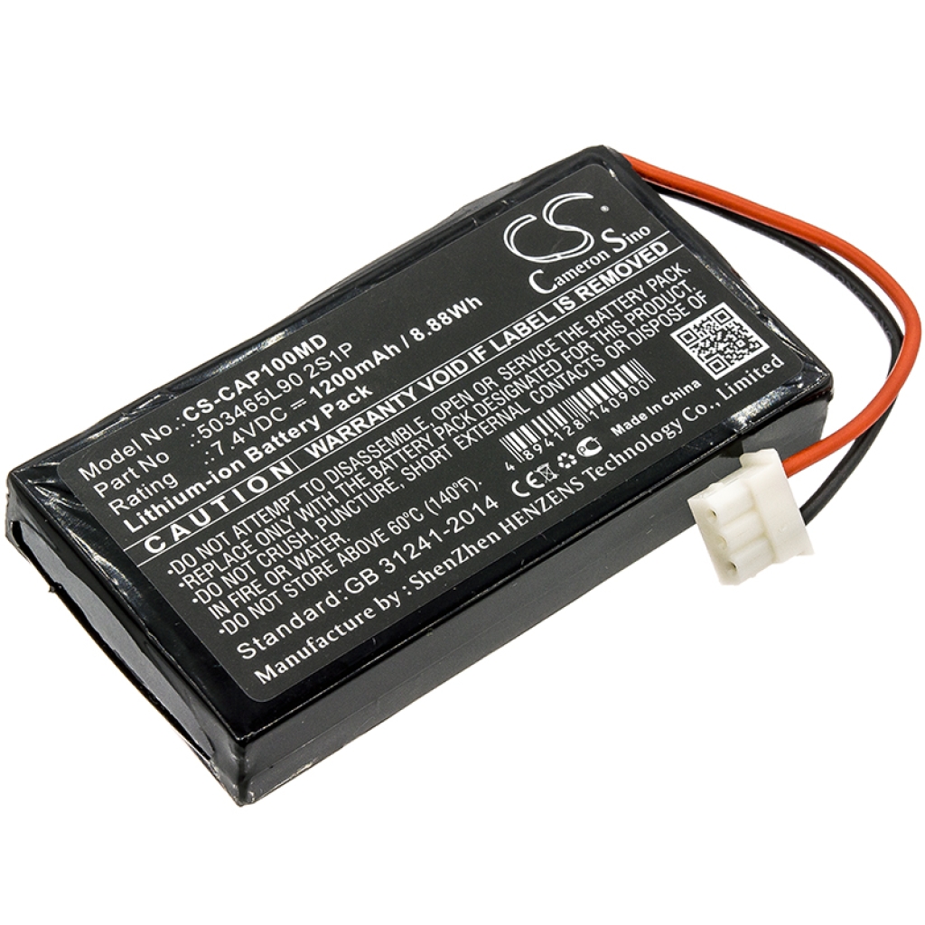 Compatible battery replacement for Charmcare 503465L90 2S1P