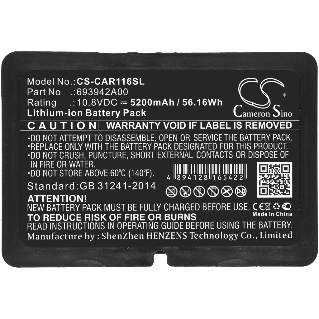 Batteries Remplace 693942A00