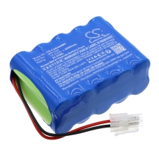 Compatible battery replacement for Cardioline 17001237,80608069,GO220AAH10WMXZ,GP220AAH10WMX2,GPRHC222N056