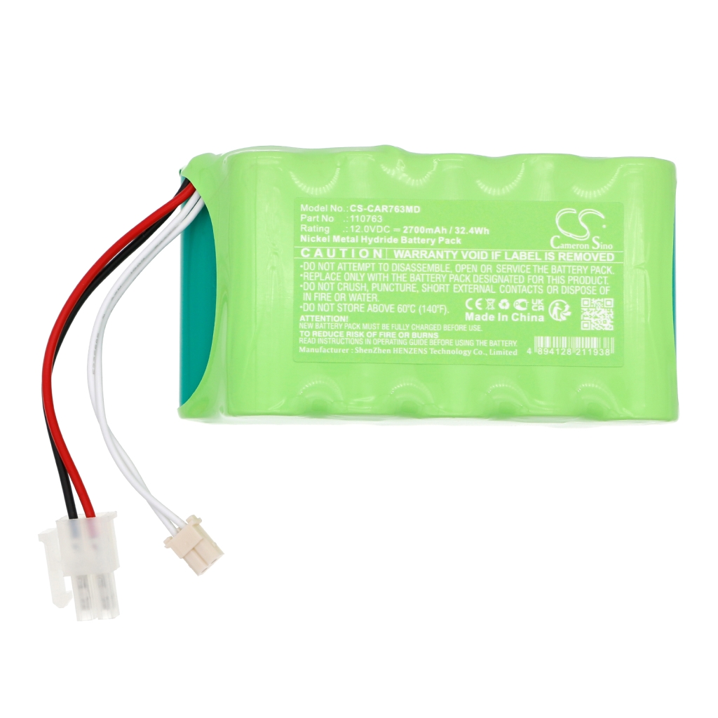 Compatible battery replacement for Cardioline 110763