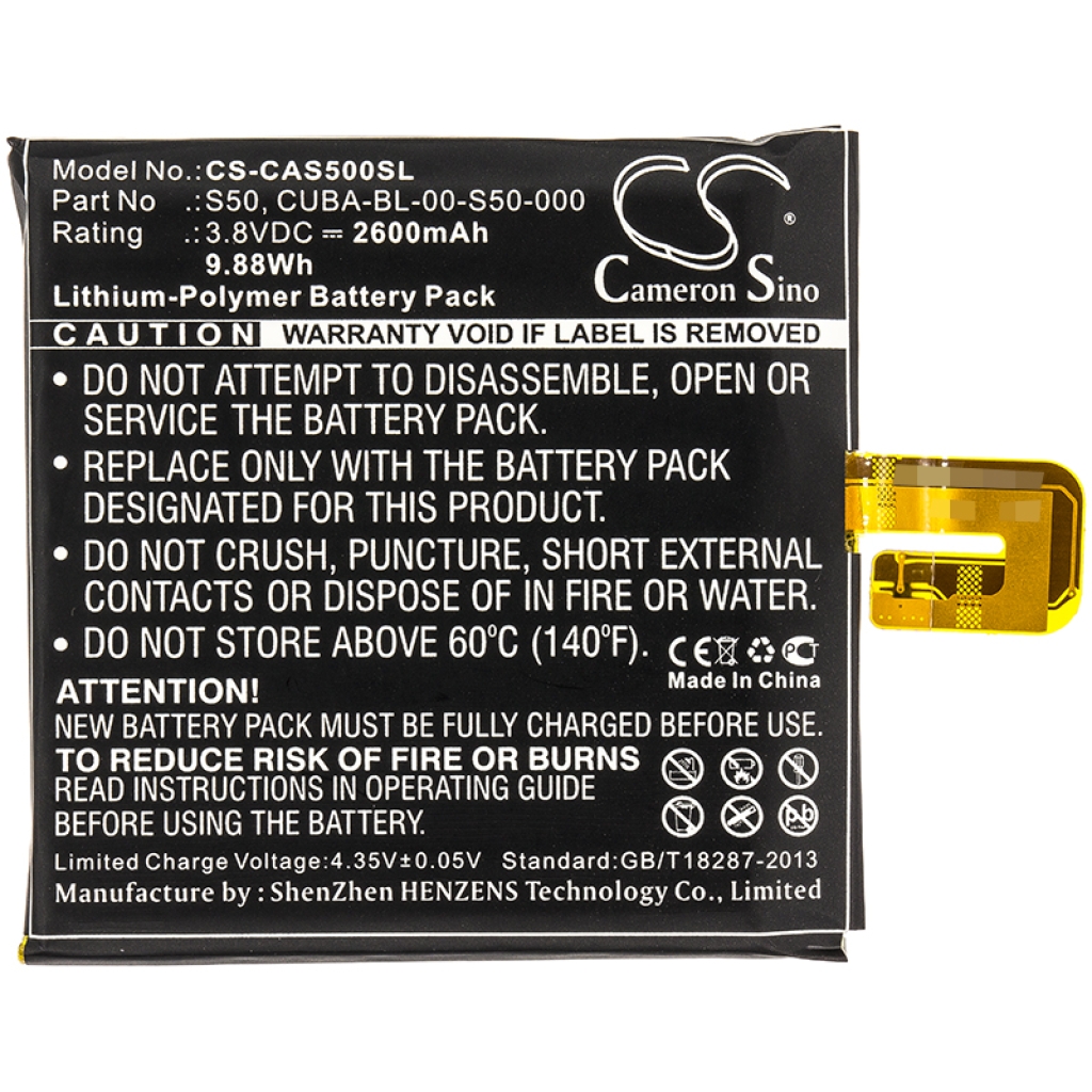 Mobile Phone Battery Caterpillar CS-CAS500SL