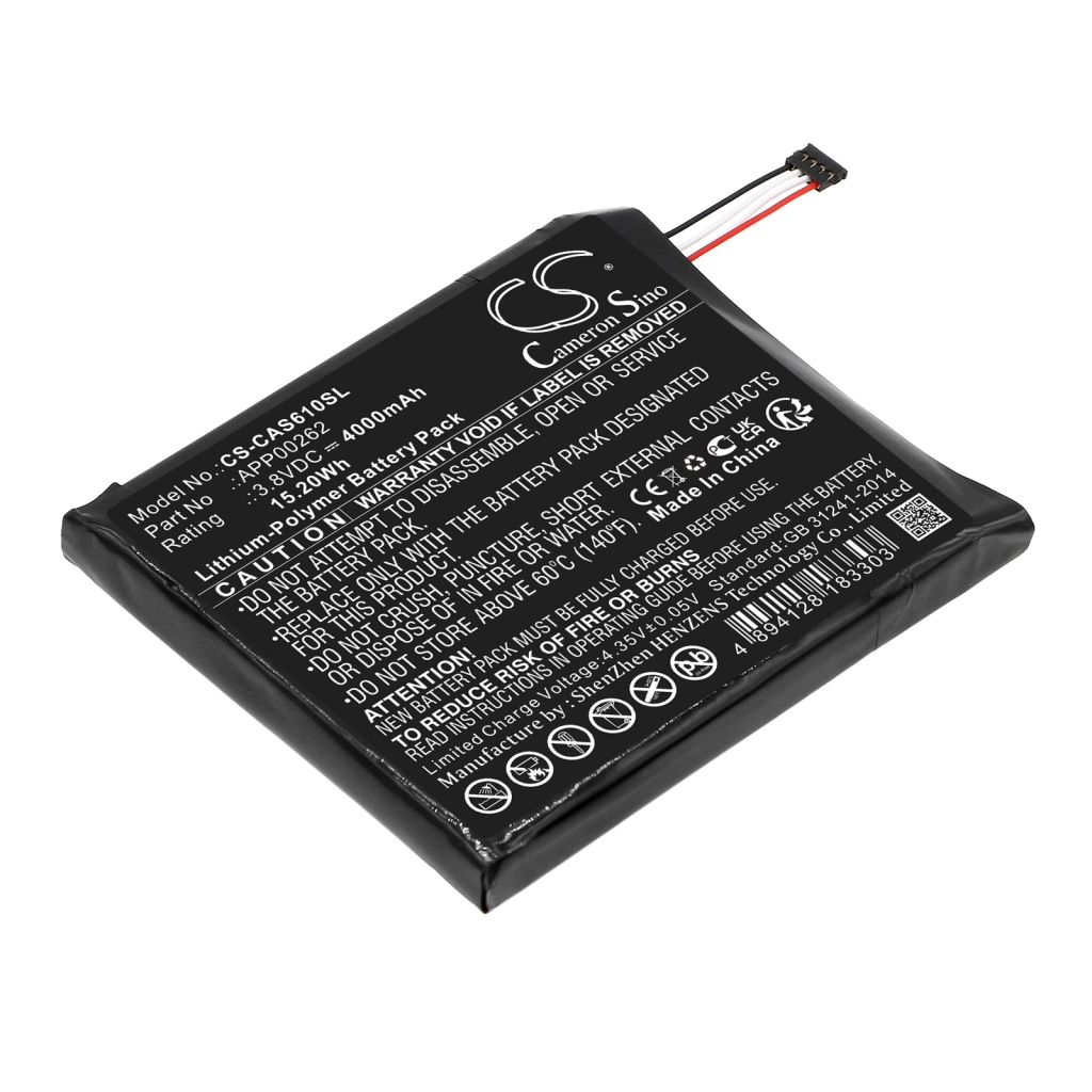 Compatible battery replacement for Caterpillar APP00262