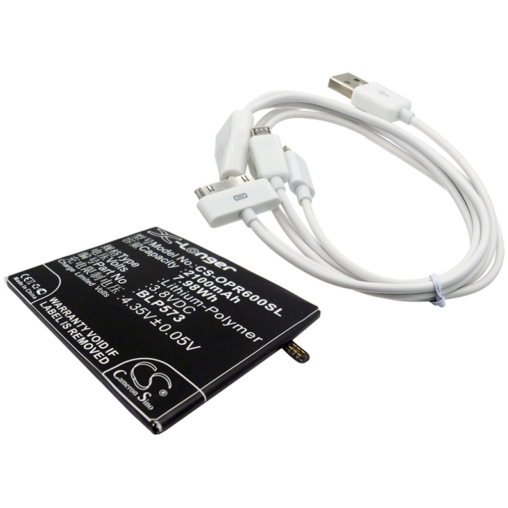 Remplacement de batterie compatible pour OPPO  BLP573