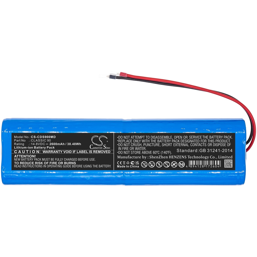 Compatible battery replacement for CREATIVE 