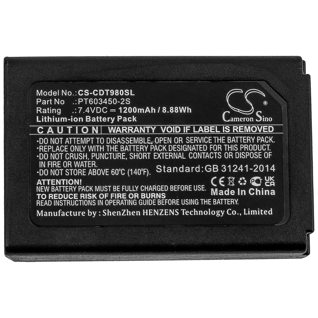 Power Tools Battery Cem CS-CDT980SL