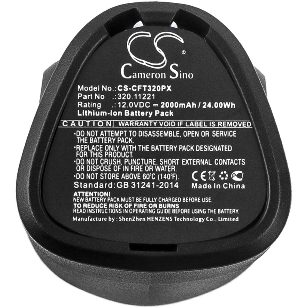 Compatible battery replacement for Craftsman 320.11221