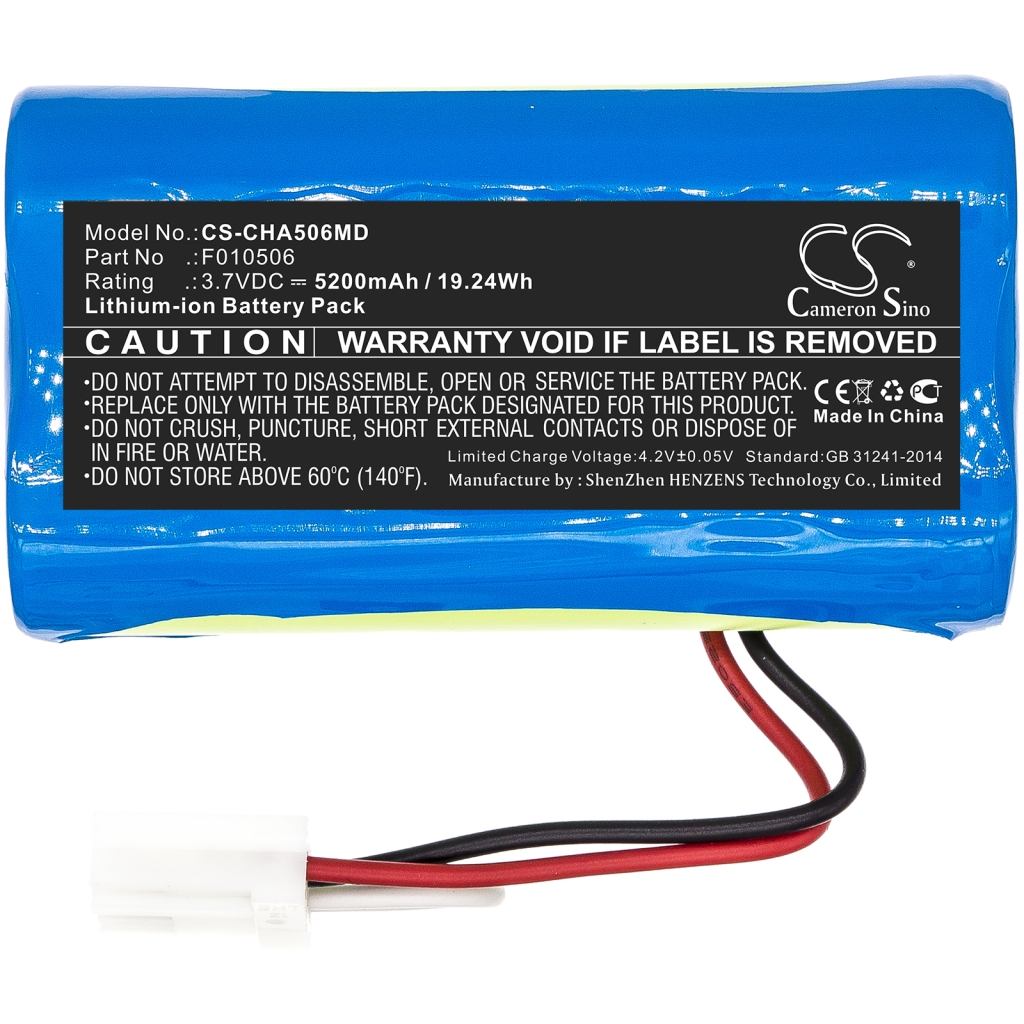 Compatible battery replacement for Cardinalhealth F010506