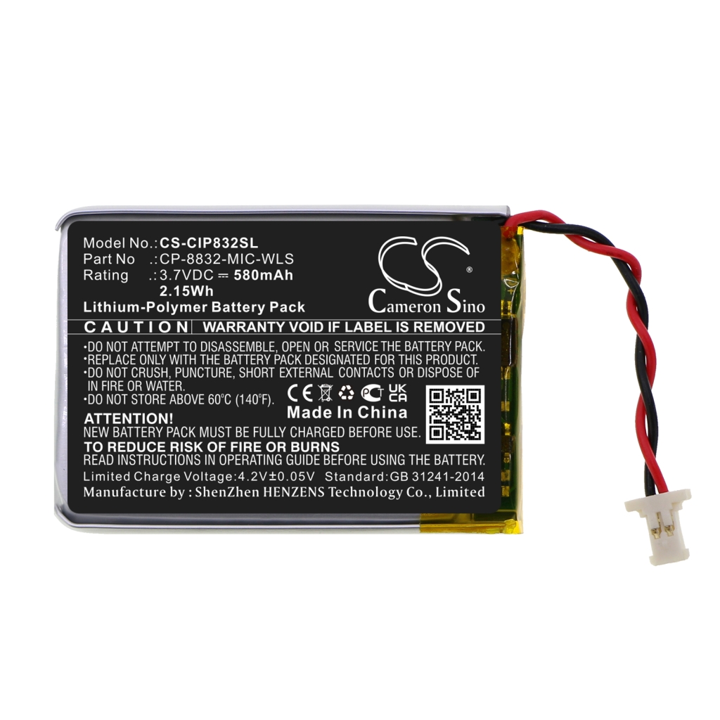 Batteries for communication and conferencing Cisco CS-CIP832SL