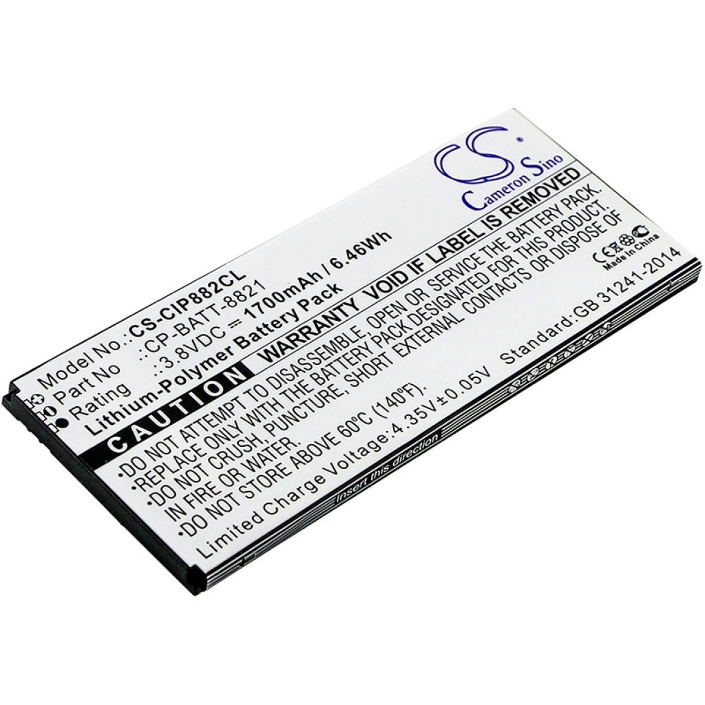 Battery Replaces CP-BATT-8821