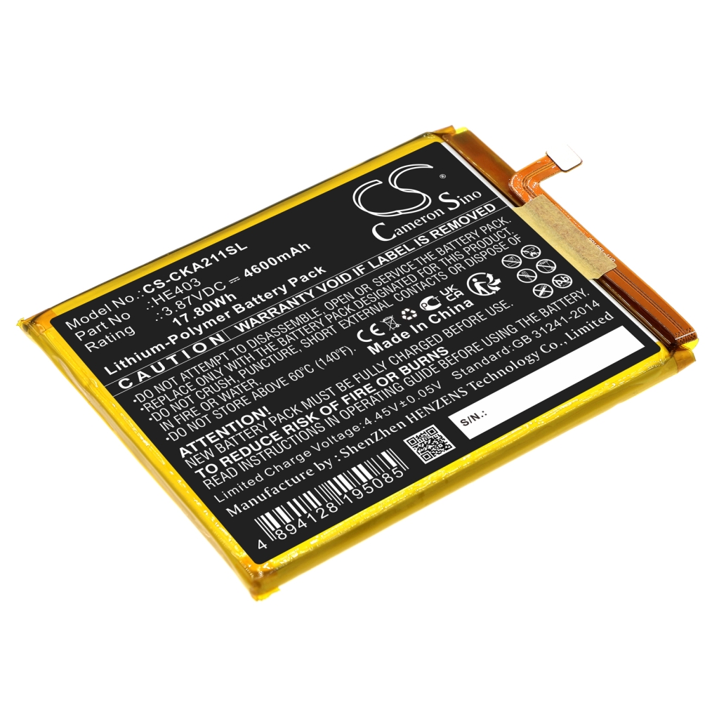 Compatible battery replacement for Cricket HE403