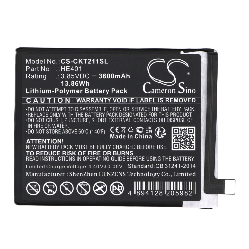 Compatible battery replacement for Cricket HE401