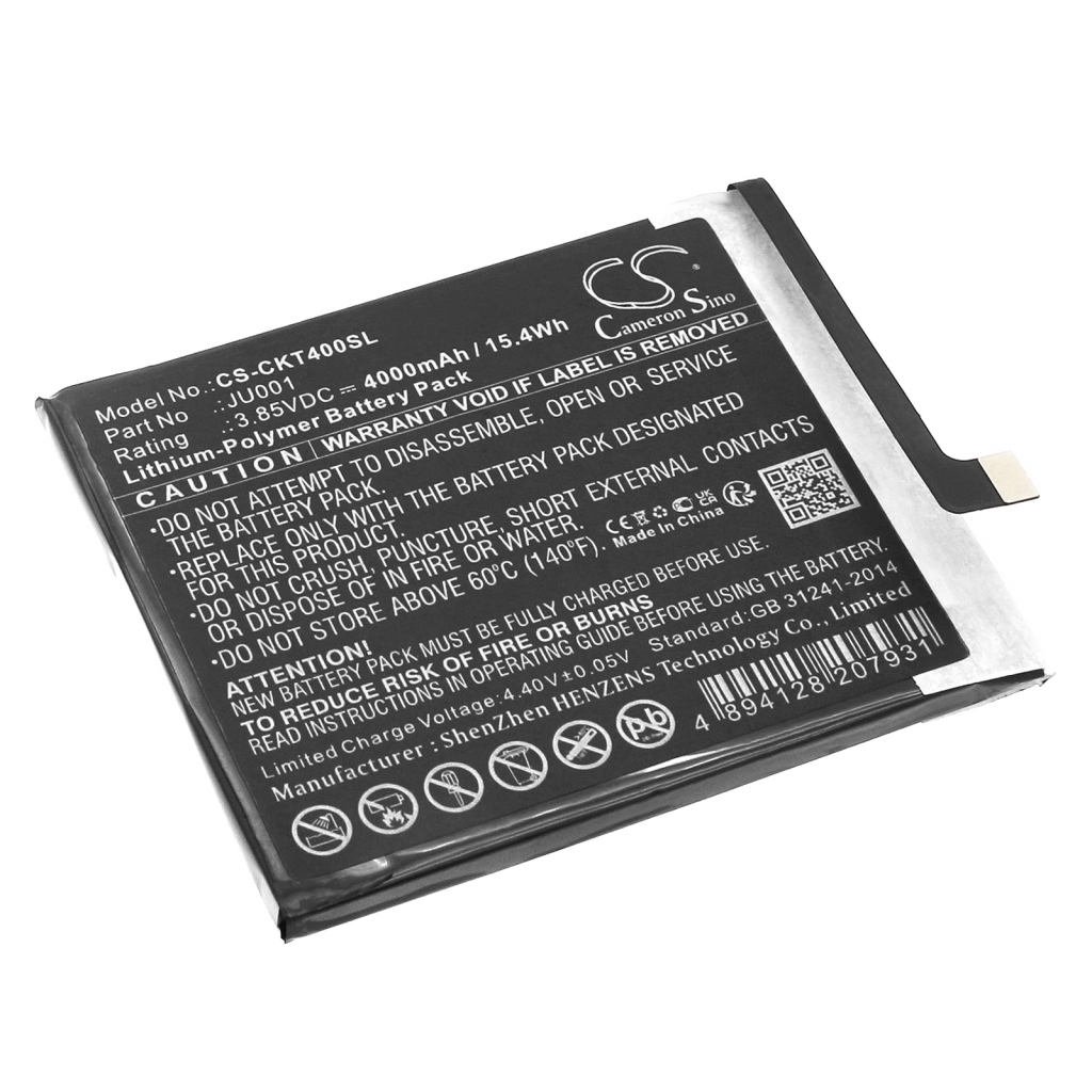 Compatible battery replacement for Cricket JU001