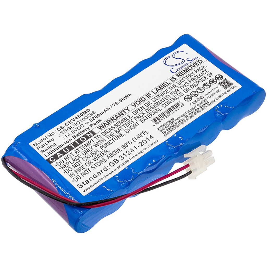 Compatible battery replacement for Charter kontron TSGLIIO100298