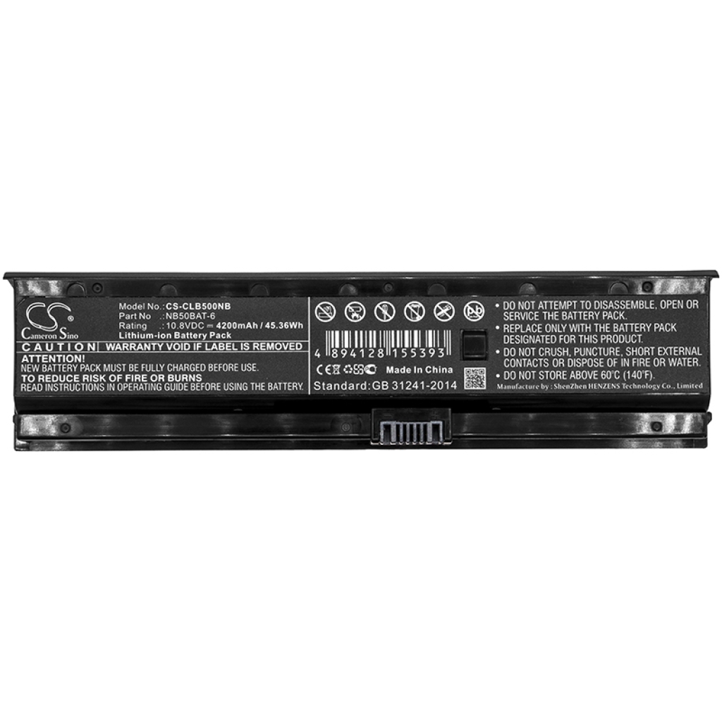 Notebook battery Shinelon CS-CLB500NB