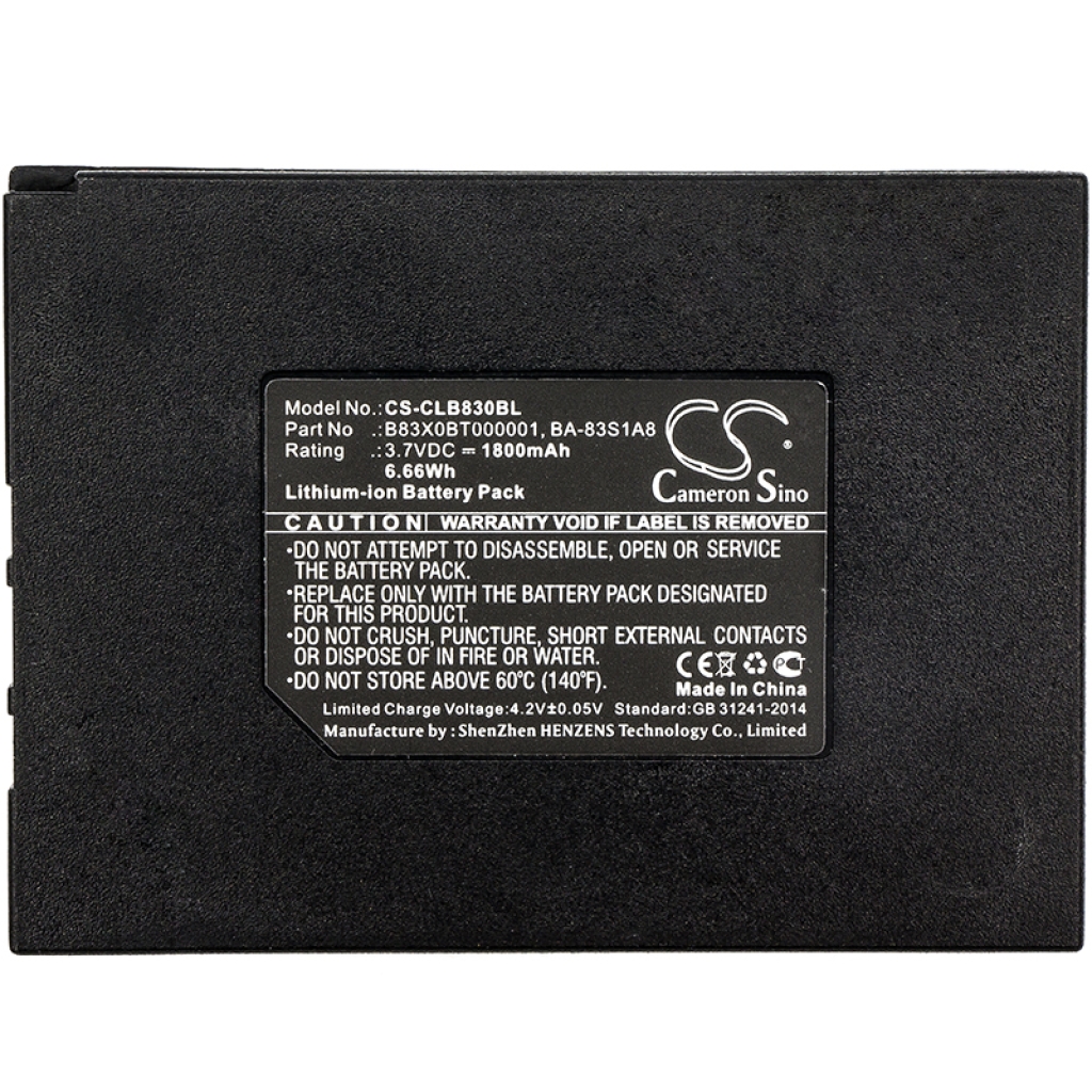 BarCode, Scanner Battery Cipherlab CS-CLB830BL