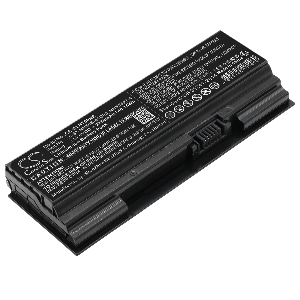 Batterie pour ordinateur portable CLEVO NH55RDQ