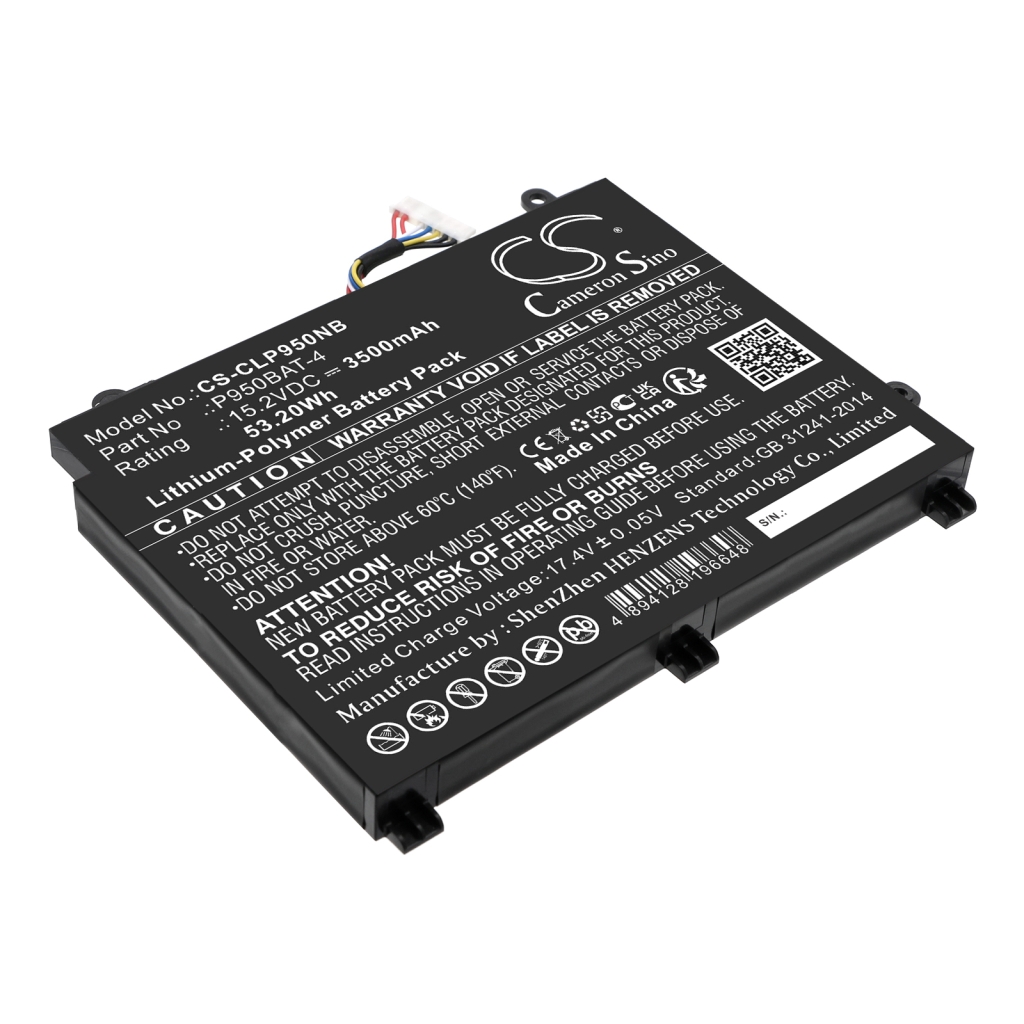 Notebook battery Sager CS-CLP950NB