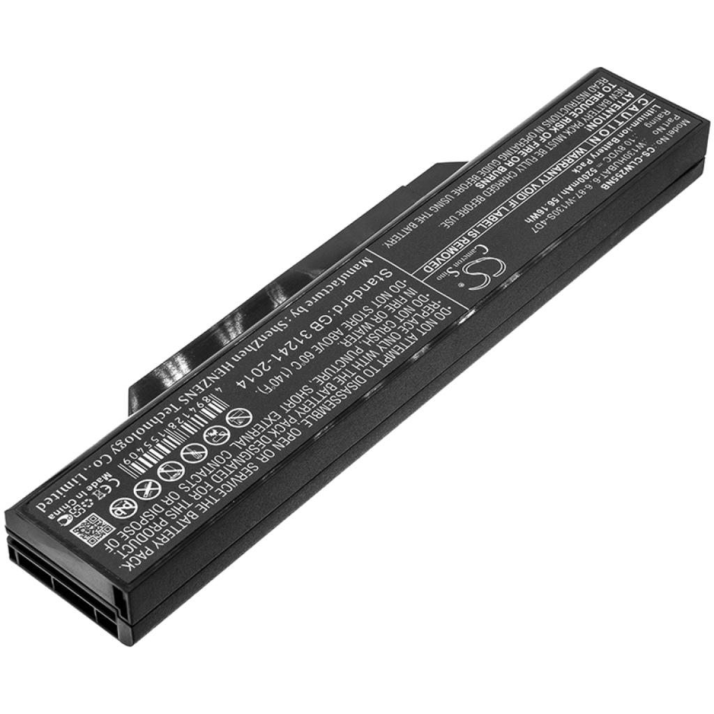 Batterie pour ordinateur portable CLEVO CS-CLW255NB