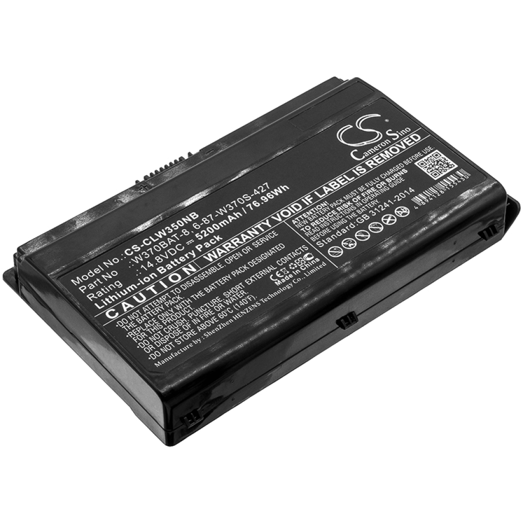 Notebook battery Sager CS-CLW350NB