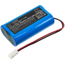 Compatible battery replacement for Neptolux 175-1196C,175-8002,18650 2S1P