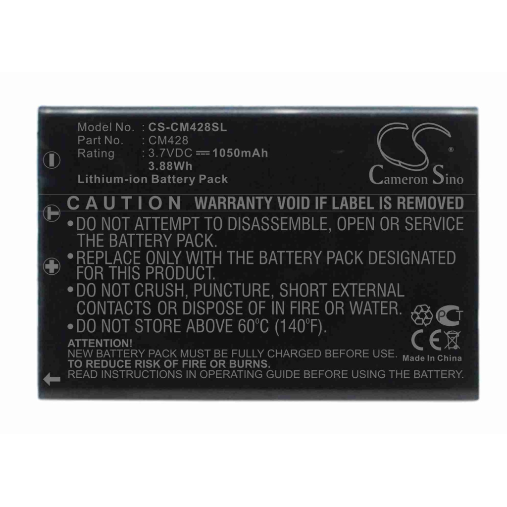 Compatible battery replacement for CREATIVE 