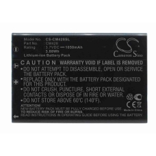 Compatible battery replacement for CREATIVE 