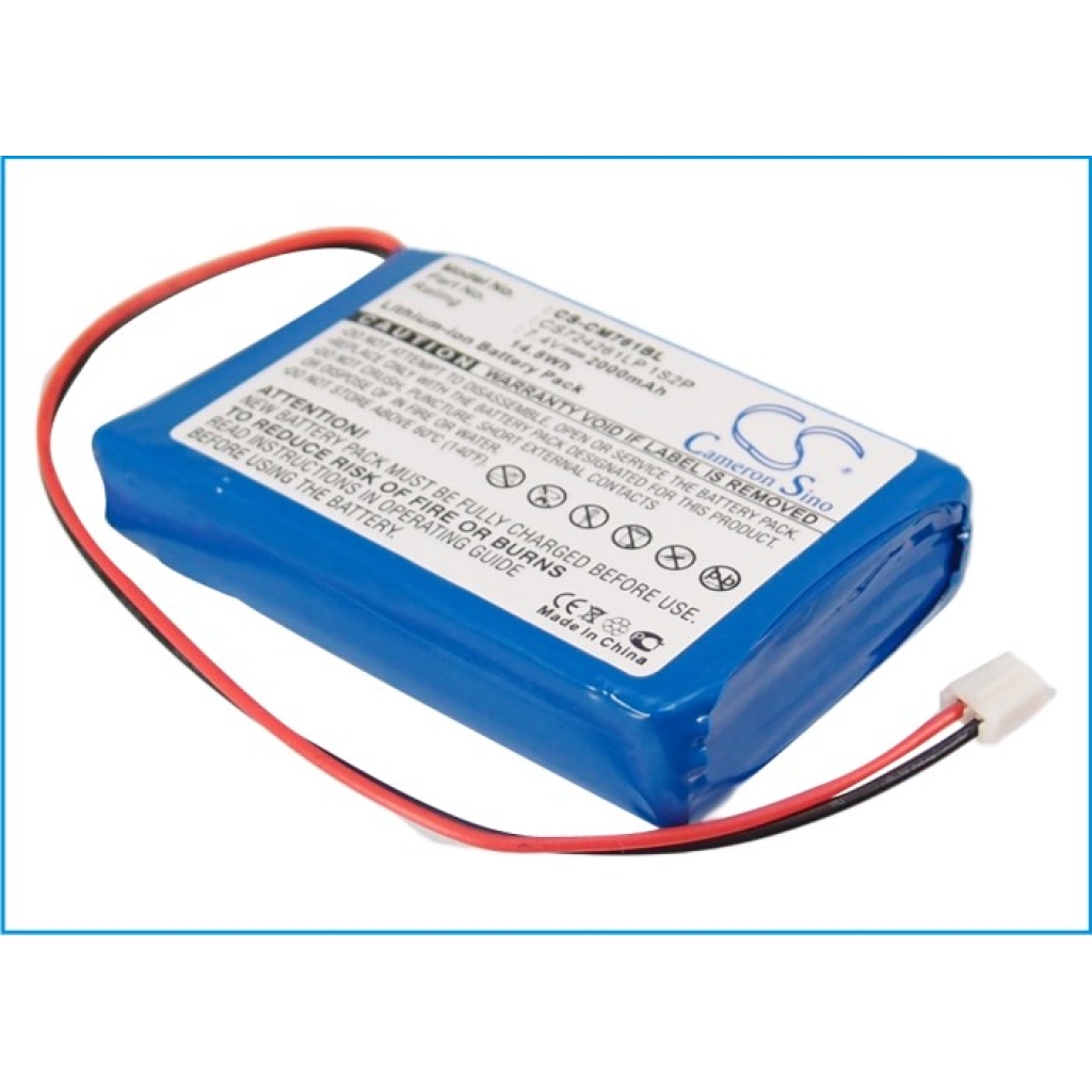 Batteries Terminal de paiement Batterie CS-CM761BL