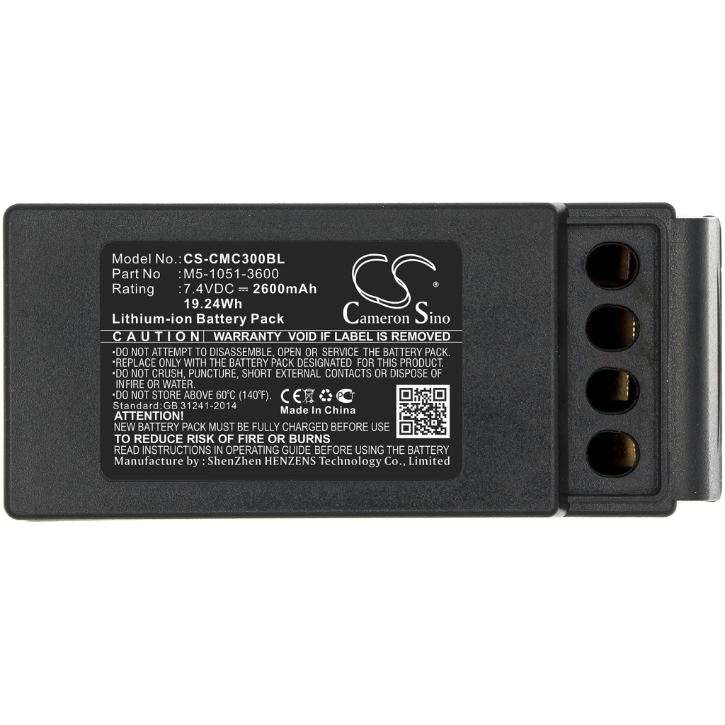 Battery Replaces M5-1051-3600