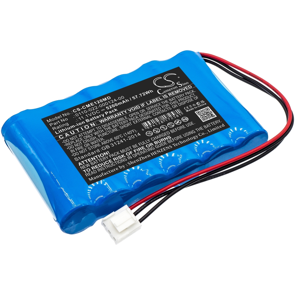 Battery Replaces 0110-022-000124-00