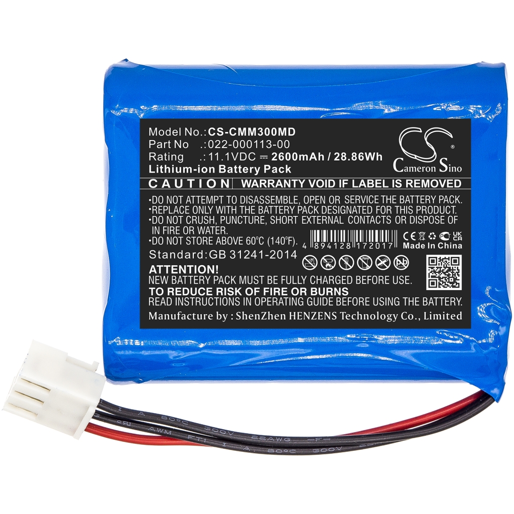 Battery Replaces 022-000113-00