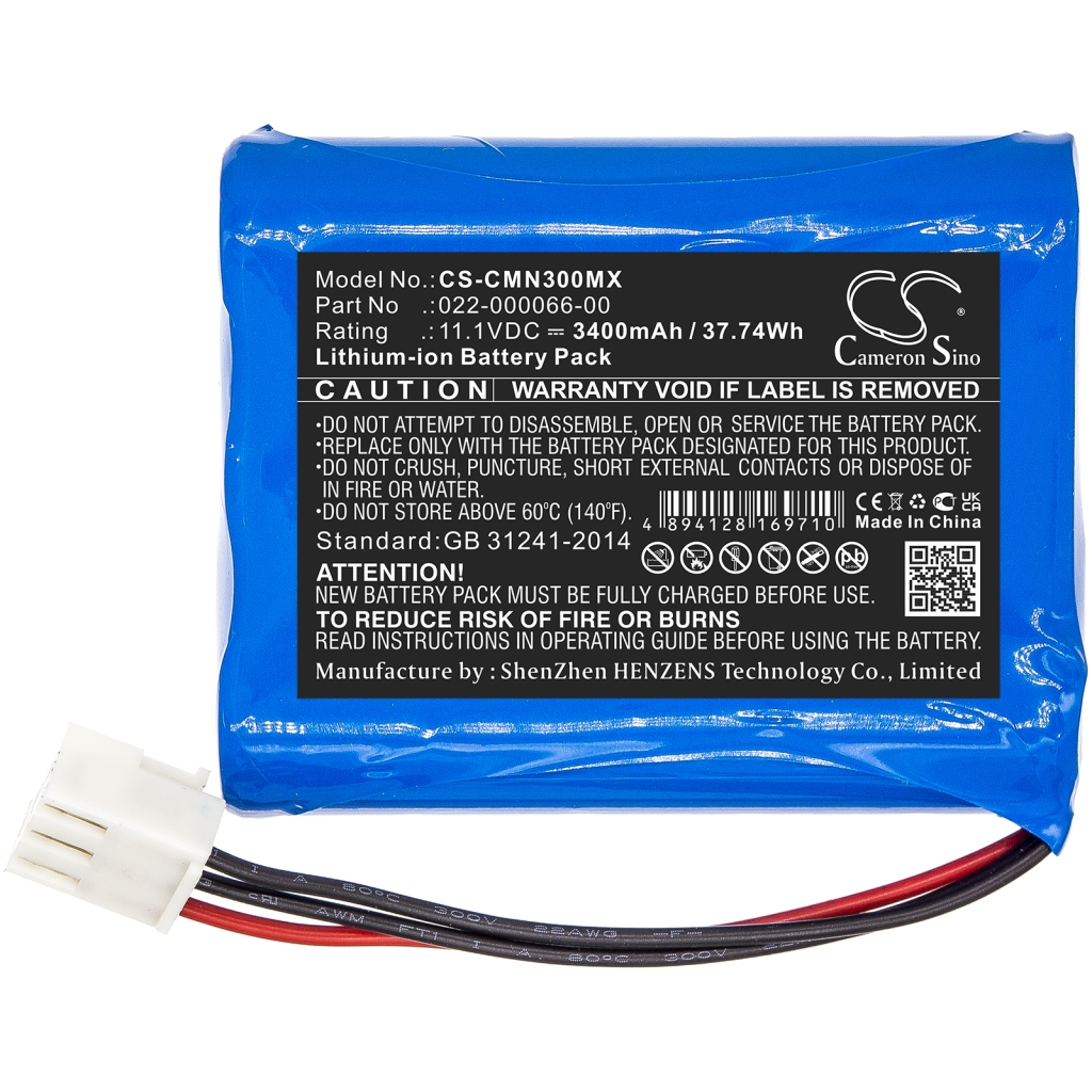 Battery Replaces 022-000066-00