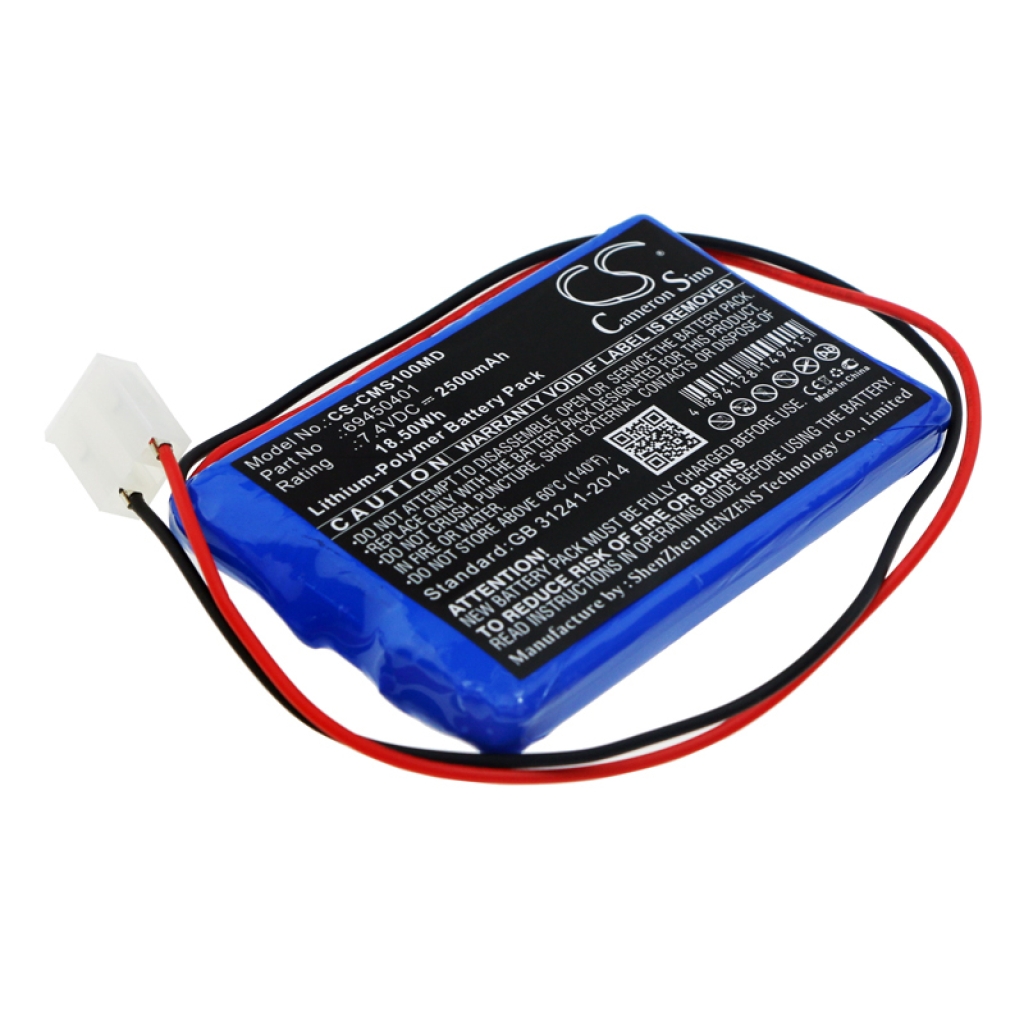 Remplacement de batterie compatible pour Contec 69450401