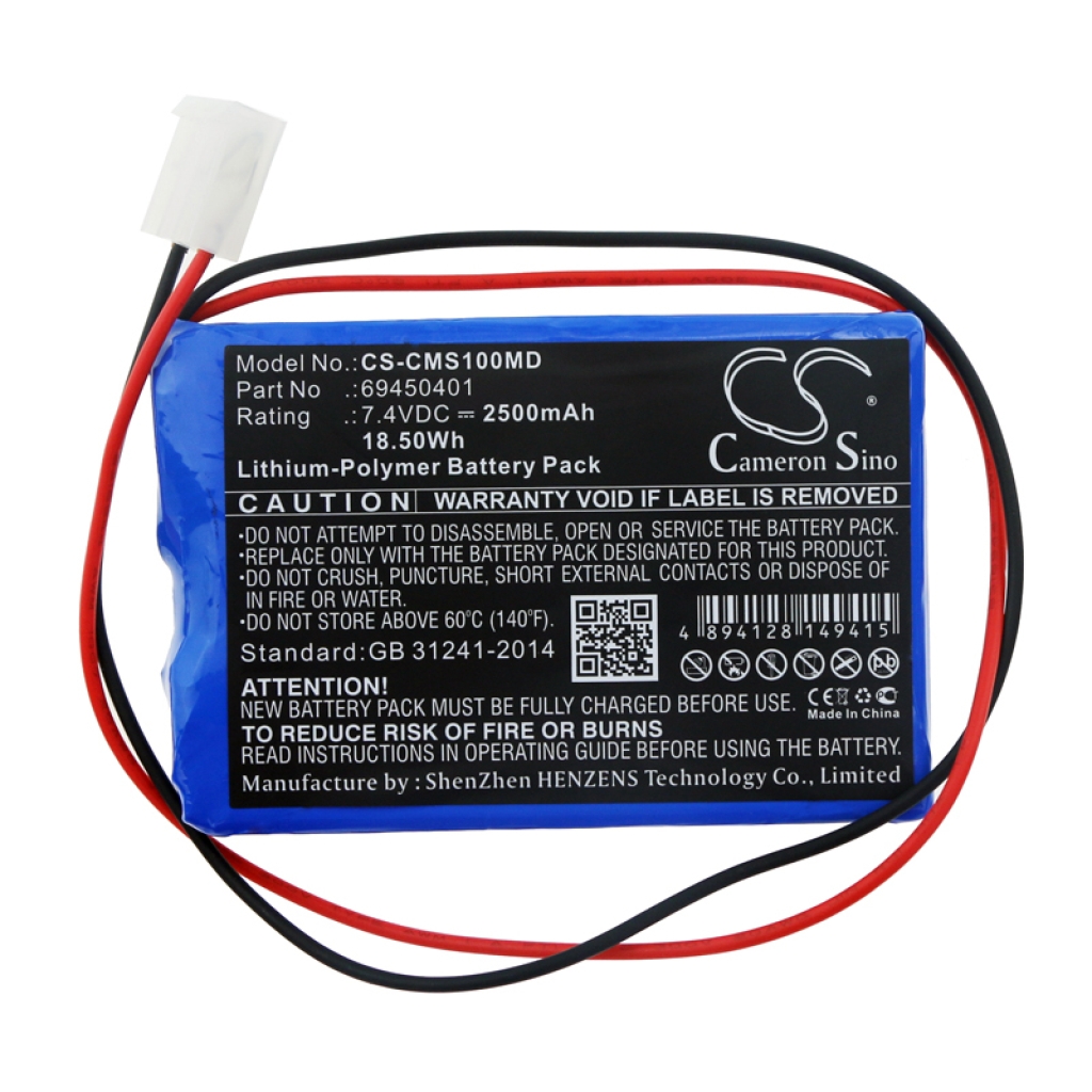 Compatible battery replacement for Contec 69450401