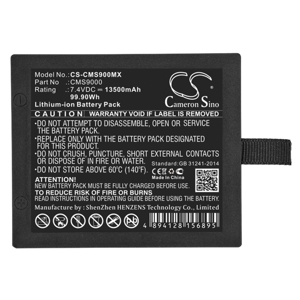 Remplacement de batterie compatible pour Trismed 855183P