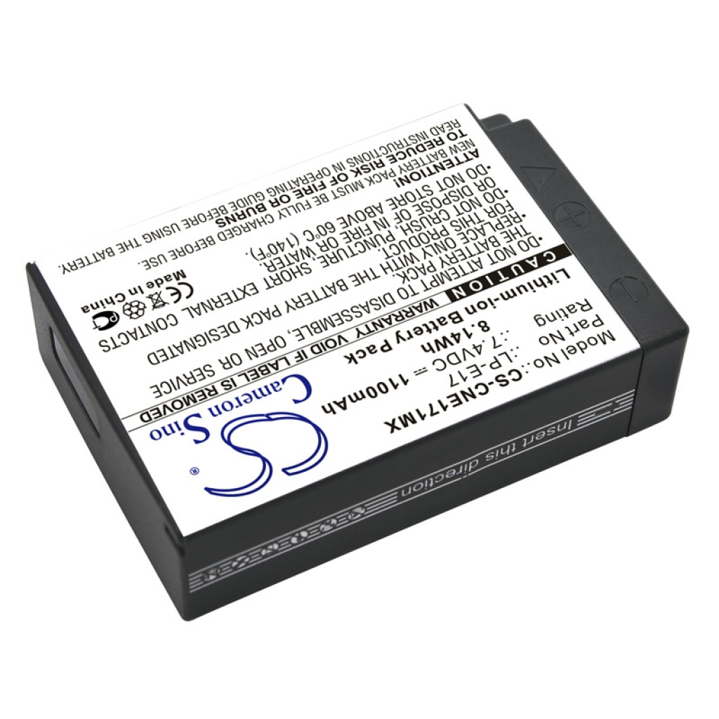 Battery Replaces LP-E17