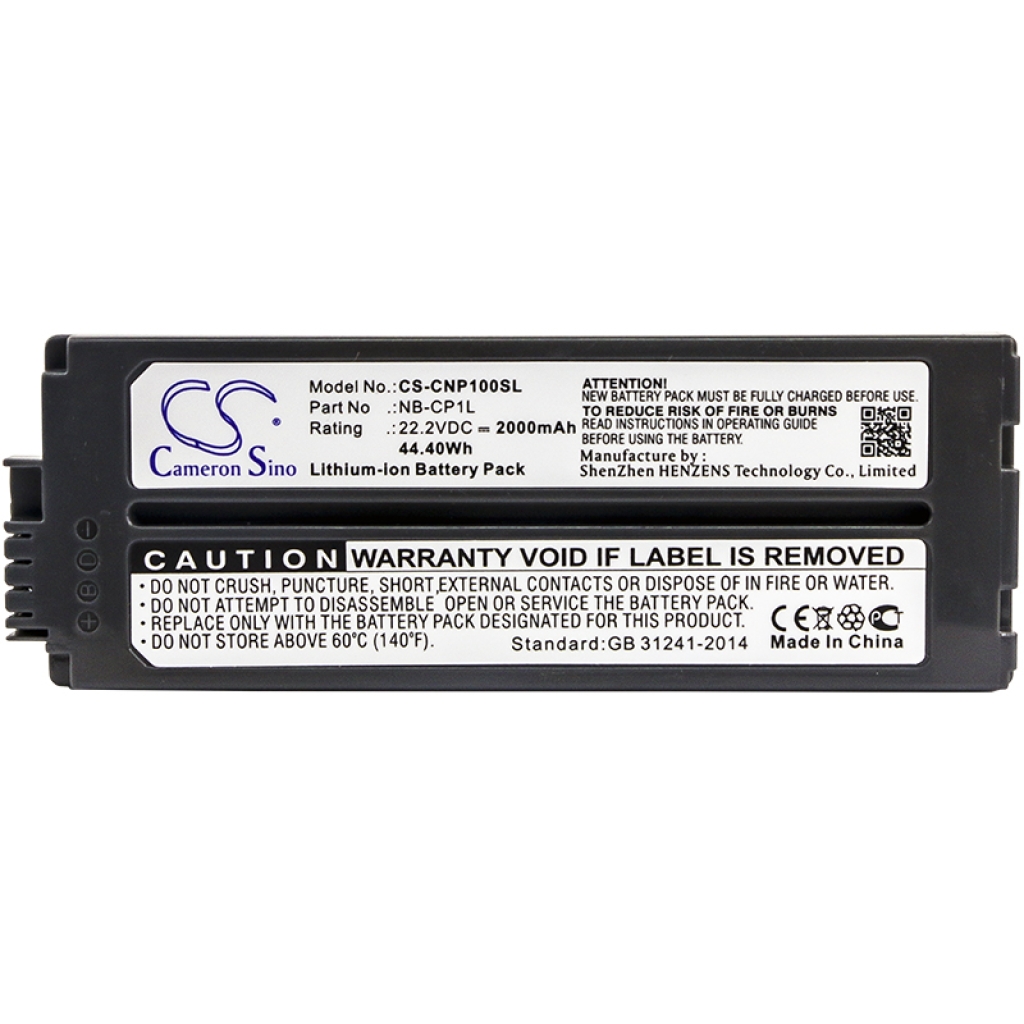 Batteries Batterie d'imprimante CS-CNP100SL