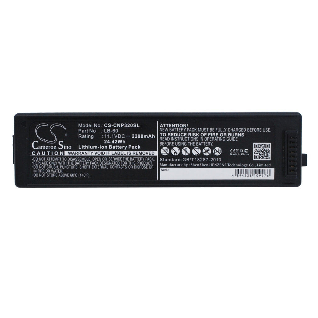 Batterie d'imprimante Canon CS-CNP320SL