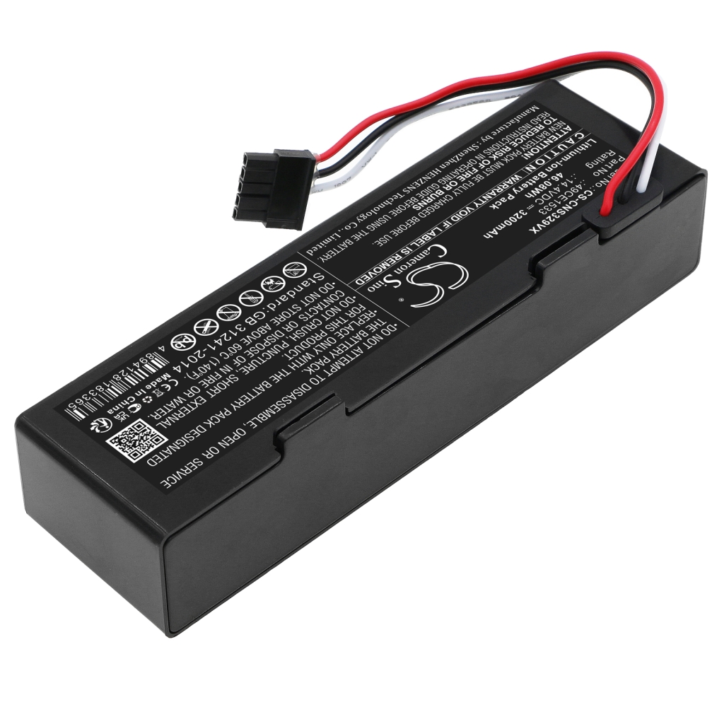 Compatible battery replacement for Cecotec 49CE1533