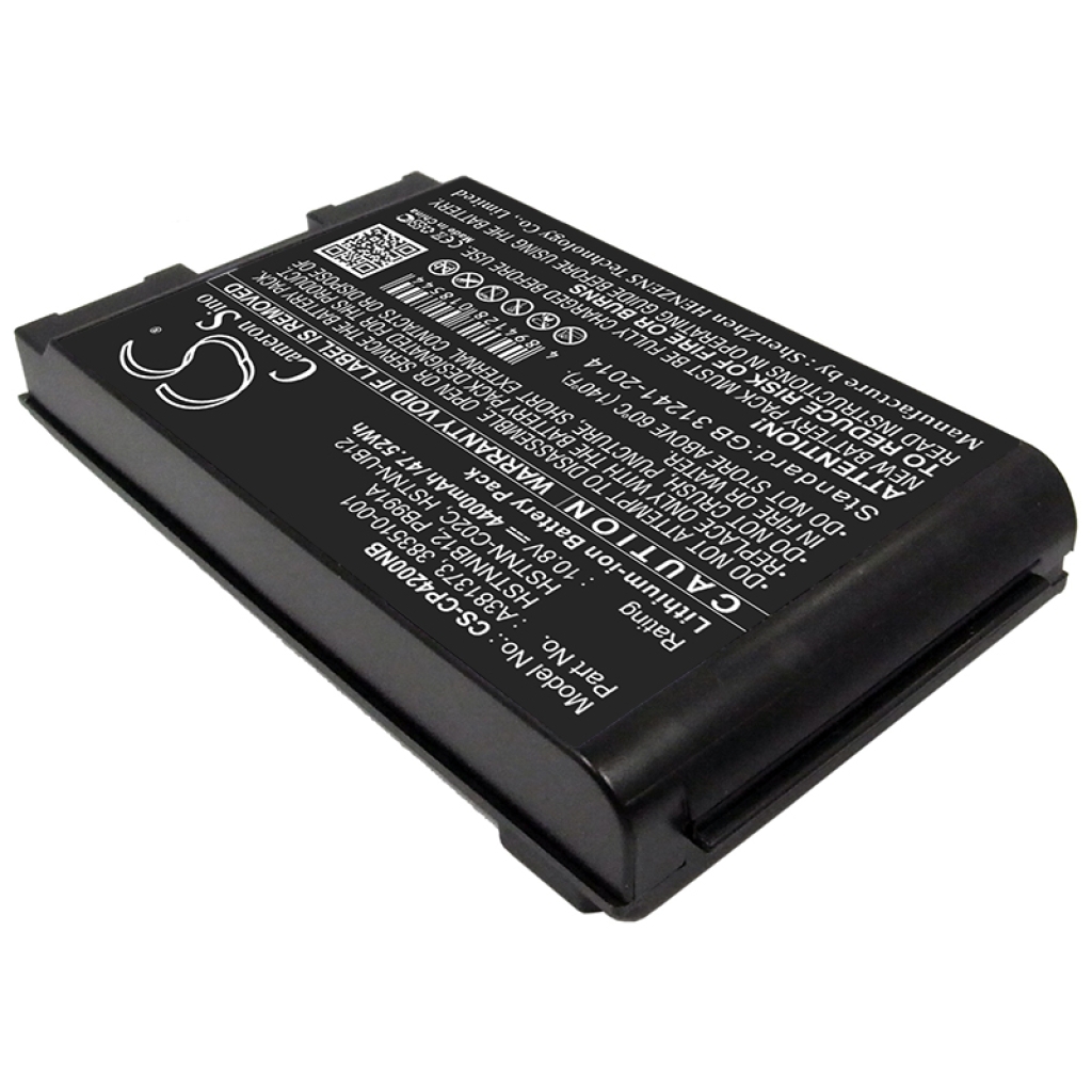 Batterie pour ordinateur portable Compaq Business Notebook TC4400