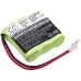 Compatible battery replacement for Universal 2/3AAA X 3